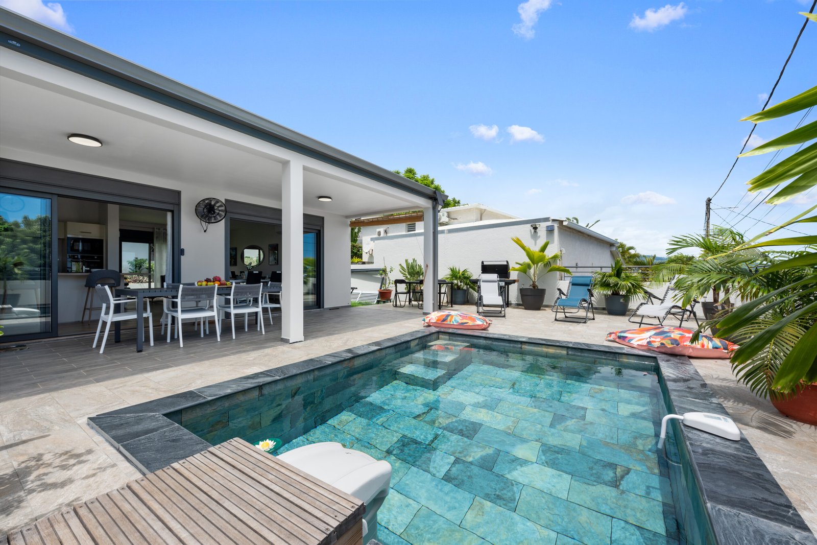 Piscine de la villa Naïa à Saint-Louis
