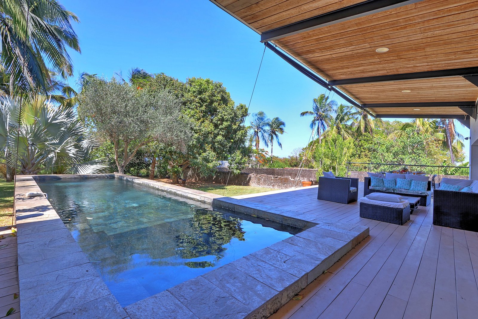 Piscine de la villa Matadie à Saint-Pierre